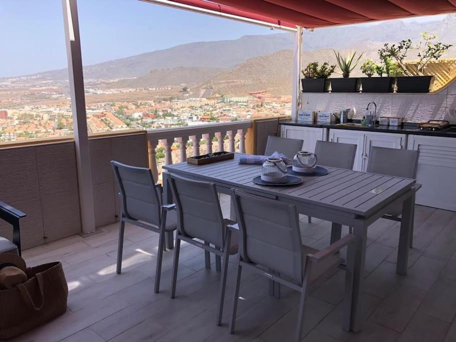 Apartamento Con Impresionantes Vistas Y Piscina Costa Adeje  Eksteriør billede