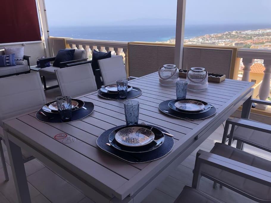 Apartamento Con Impresionantes Vistas Y Piscina Costa Adeje  Eksteriør billede