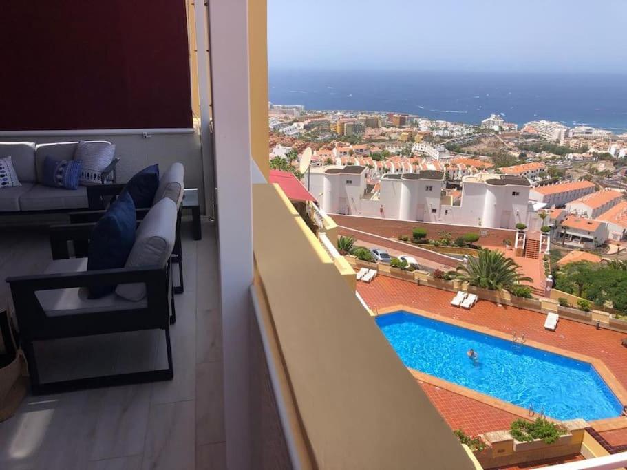 Apartamento Con Impresionantes Vistas Y Piscina Costa Adeje  Eksteriør billede