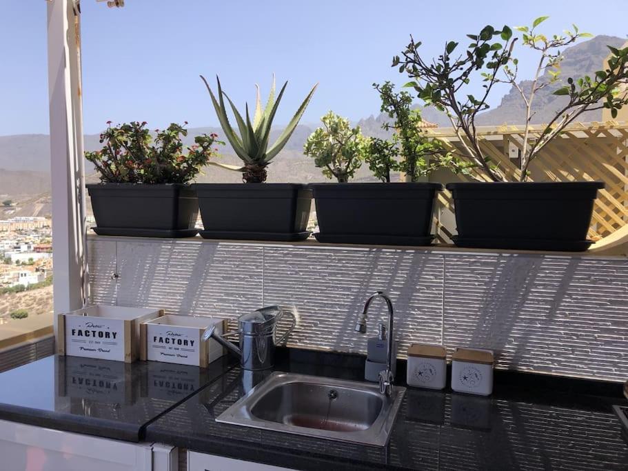 Apartamento Con Impresionantes Vistas Y Piscina Costa Adeje  Eksteriør billede